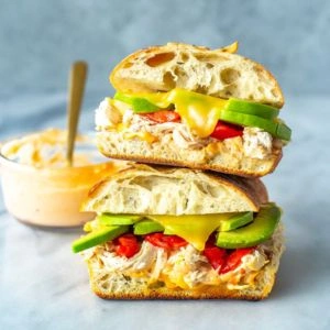 Panera Avocado Melt Chipotle Chicken