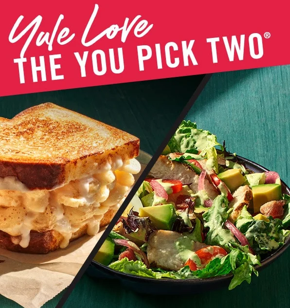 Panera Bread You Pick Two Menu with Prices