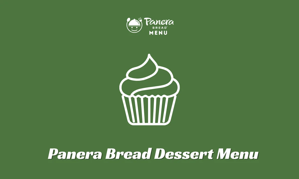 Panera Bread Dessert Menu