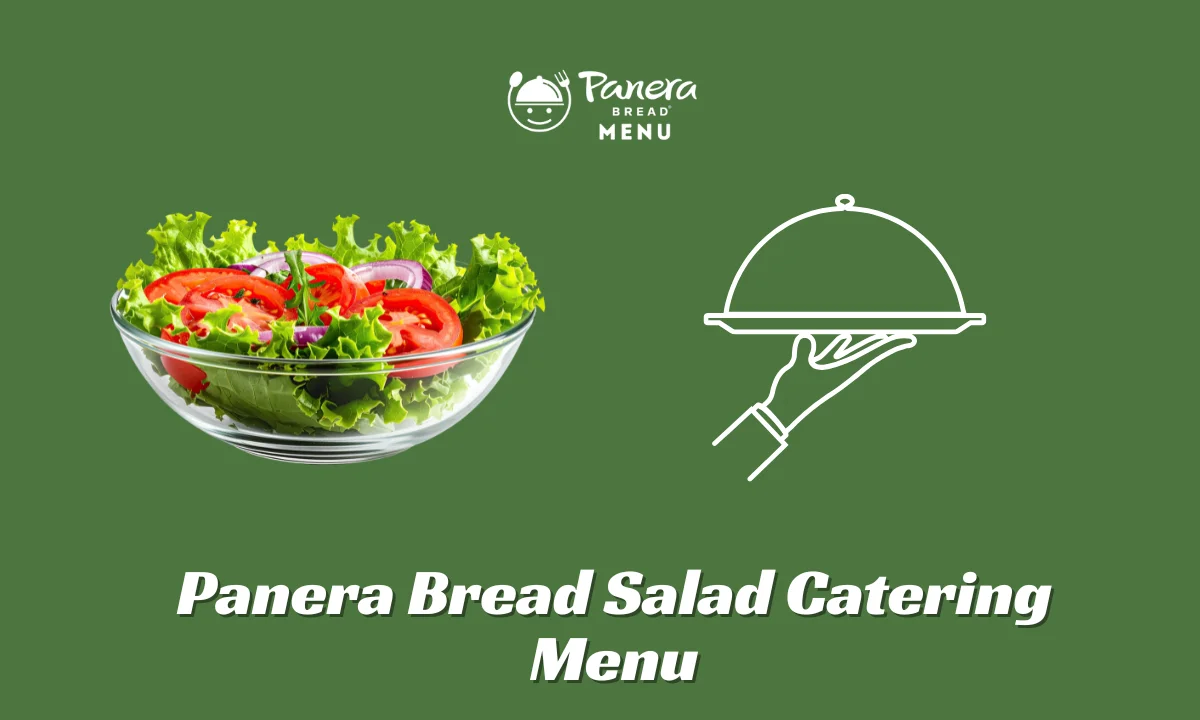 Panera Bread Salad Catering Menu