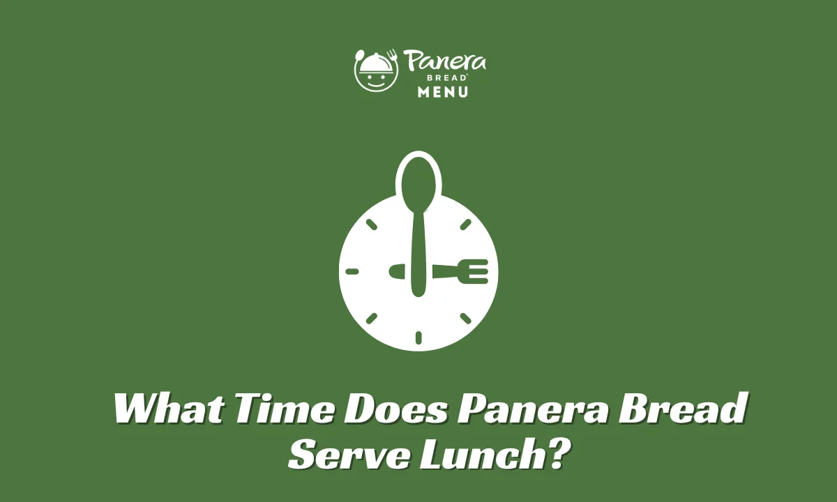 What Time Does Panera Bread Serve Lunch